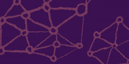 Purple and violet network