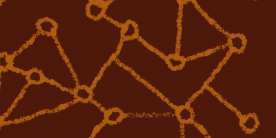 Brown and orange network