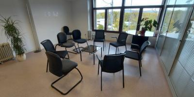 Circle of Chairs in the office of the Navarra restorative justice service