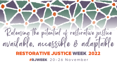 Restorative Justice Week 2022 header