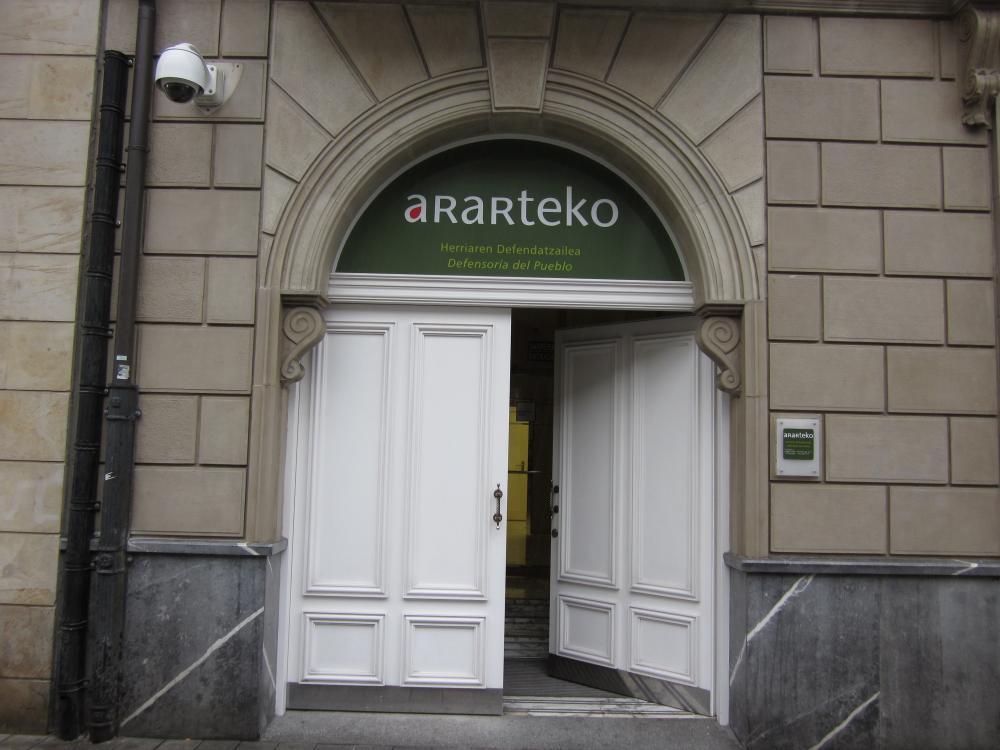 The Entrance of the Ararteko's Office