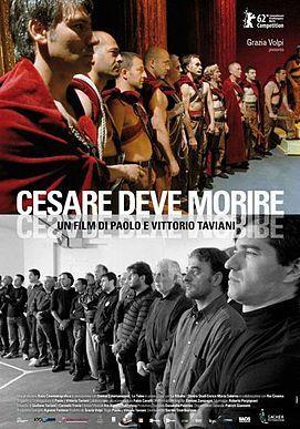 Cesare must die movie poster
