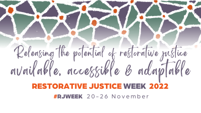Restorative Justice Week 2022 header